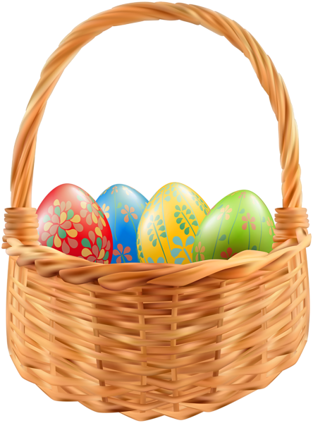 This png image - Easter Basket PNG Clip Art Image, is available for free download