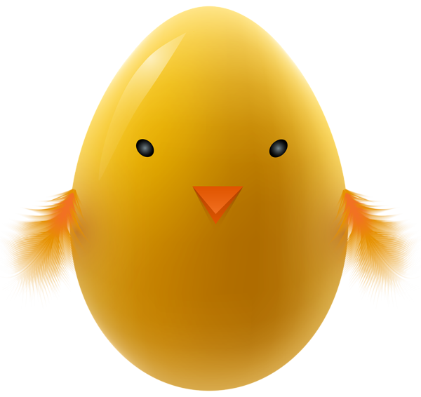 Easter Chicken Egg Clip Art PNG Image | Gallery Yopriceville - High ...