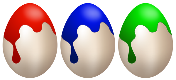 This png image - Easter Coloring Eggs PNG Clip Art Image, is available for free download