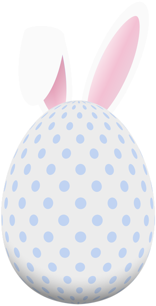 This png image - Easter Egg with Bunny Ears Clip Art Image, is available for free download