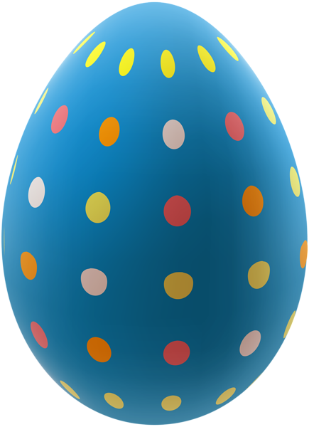 This png image - Easter Egg Blue PNG Clip Art Image, is available for free download