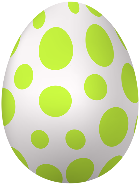 This png image - Easter Egg Green Spots PNG Clipart, is available for free download