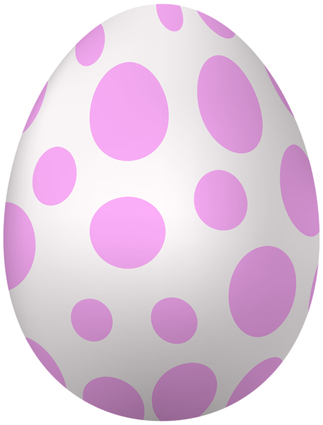 This png image - Easter Egg Pink Spots PNG Clipart, is available for free download