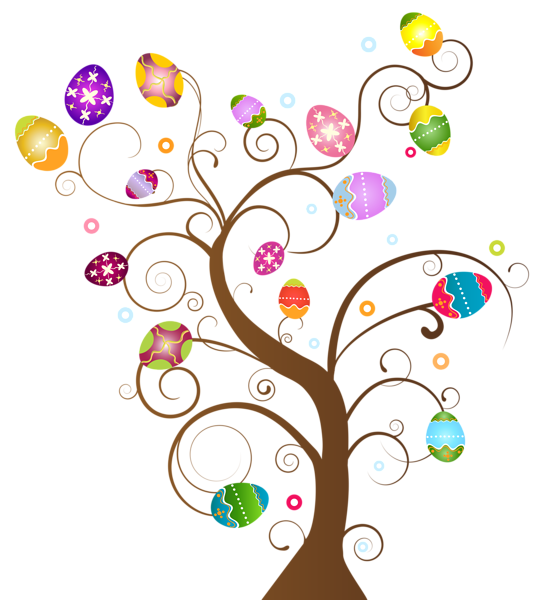 This png image - Easter Egg Tree PNG Clip Art Image, is available for free download