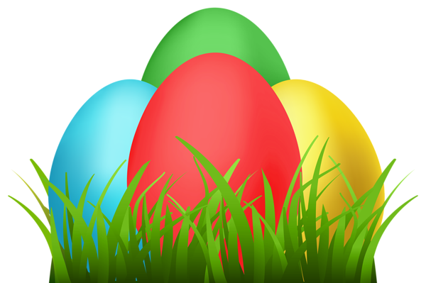 This png image - Easter Eggs and Grass PNG Transparent Clipart, is available for free download
