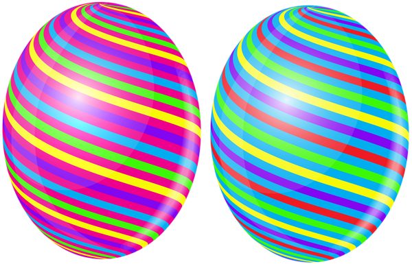 This png image - Easter Eggs with Bow Transparent Clip Art Image, is available for free download