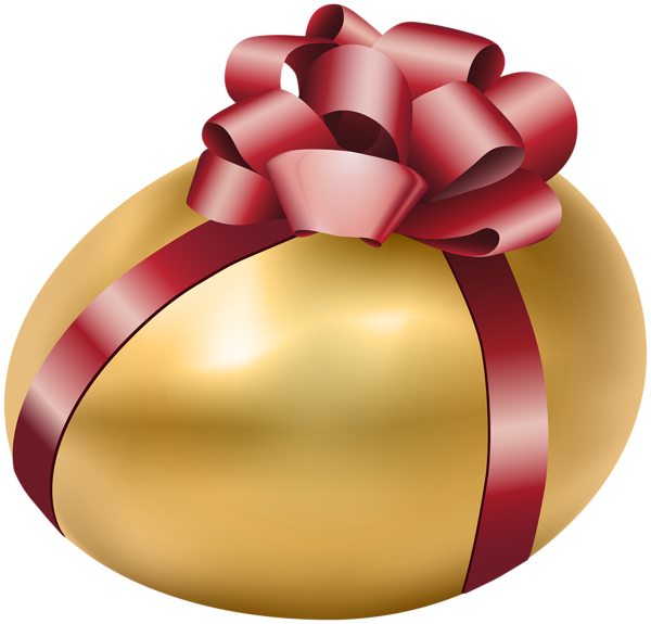 This png image - Easter Golden Egg Transparent PNG Clip Art, is available for free download