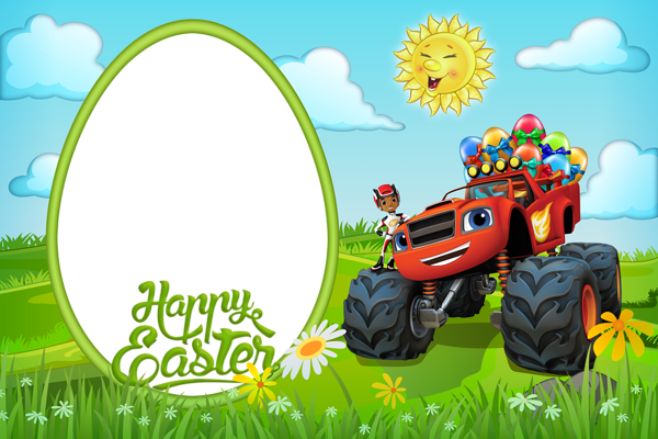 This png image - Easter Kids PNG Frame Transparent Image, is available for free download
