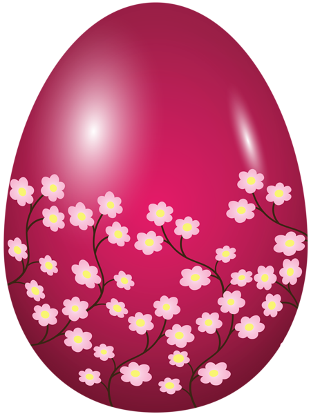 This png image - Easter Spring Egg Pink Clip Art Image, is available for free download