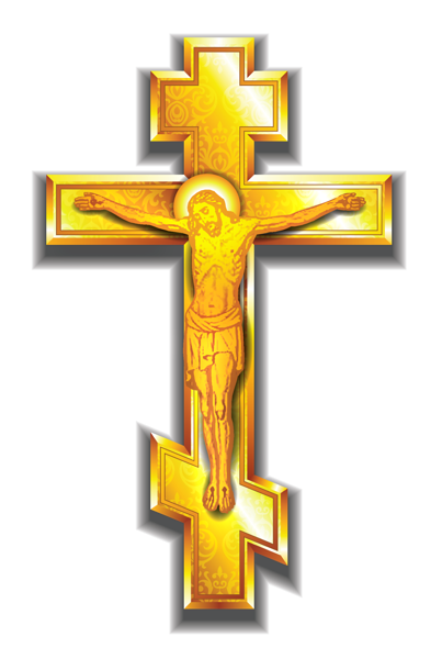 This png image - Gold Cross PNG Clipart Picture, is available for free download