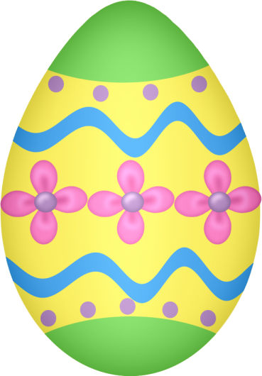 This png image - Green and Yellow Easter Egg Clipart, is available for free download
