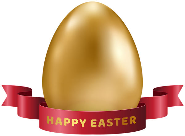 This png image - Happy Easter Banner and Egg Transparent Image, is available for free download