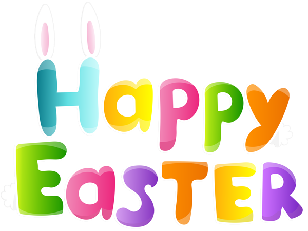 This png image - Happy Easter Clip Art Image, is available for free download