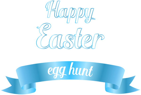 This png image - Happy Easter Egg Hunt Transparent PNG Clip Art, is available for free download