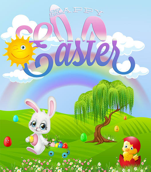This jpeg image - Happy Easter Image, is available for free download