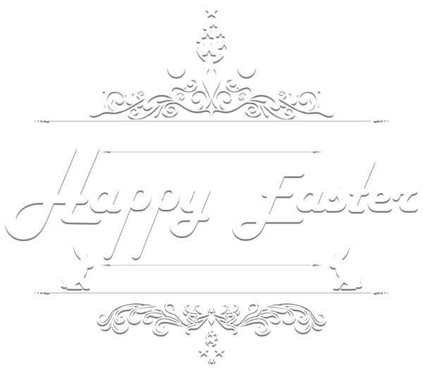 This png image - Happy Easter Text PNG Clip Art Image, is available for free download