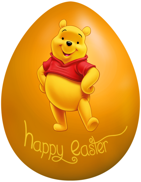 This png image - Kids Easter Egg Winnie the Pooh PNG Clip Art Image, is available for free download