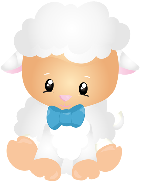 This png image - Lamb Cute Transparent PNG Clip Art Image, is available for free download