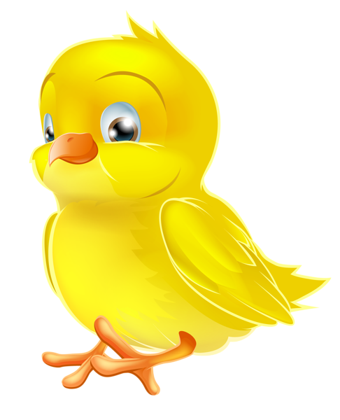This png image - Painted Yellow Easter Chick PNG Clipart Picture, is available for free download