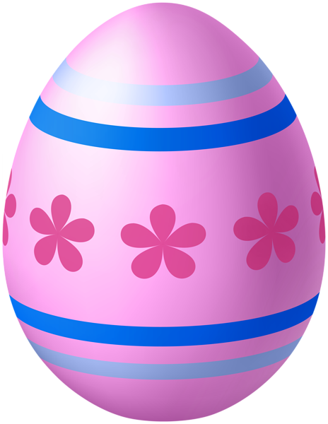 This png image - Pink Easter Egg PNG Clipart, is available for free download