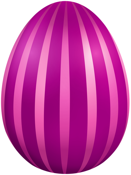 This png image - Pink Striped Easter Egg PNG Clipart, is available for free download