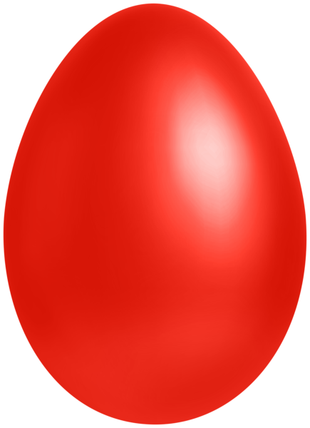 This png image - Red Easter Egg Transparent PNG Clipart, is available for free download