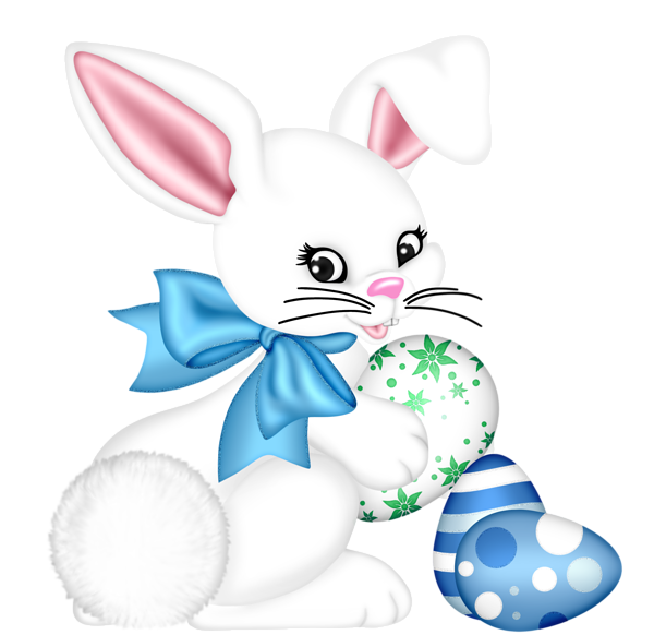 This png image - Transparent Easter Bunny and Egg PNG Clipart Picture, is available for free download