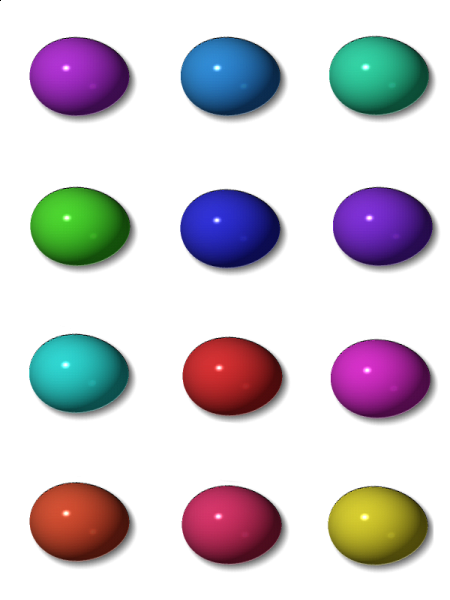This png image - Transparent Easter Eggs, is available for free download
