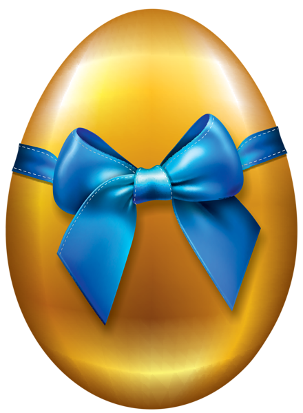 This png image - Transparent Easter Golden Egg PNG Clipart Picture, is available for free download