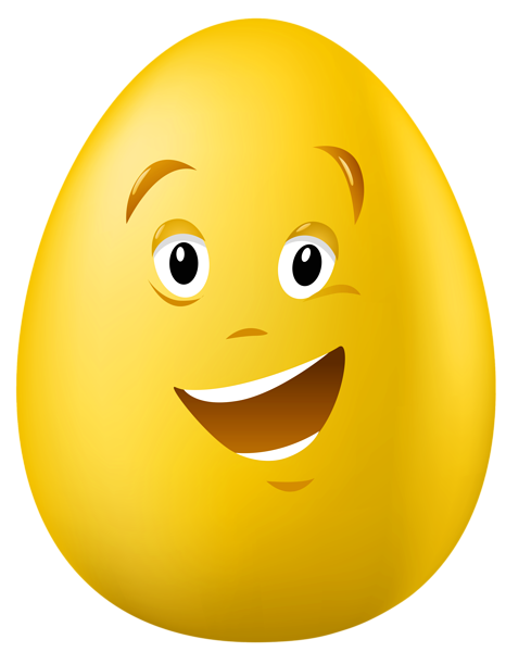 This png image - Transparent Easter Talking Yellow Egg PNG Clipart Picture, is available for free download