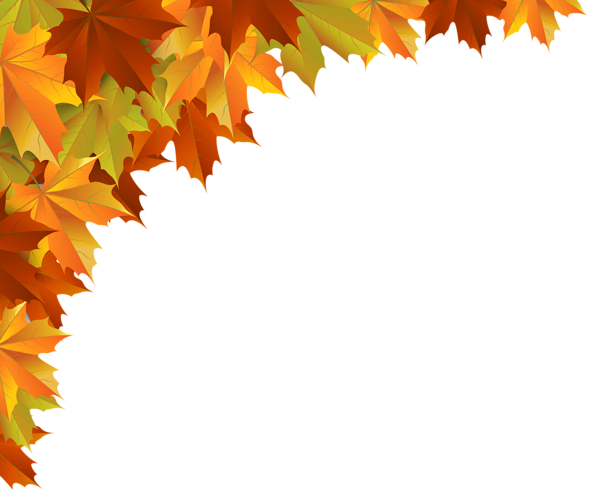 This png image - Autumn Corner PNG Clip Art Image, is available for free download