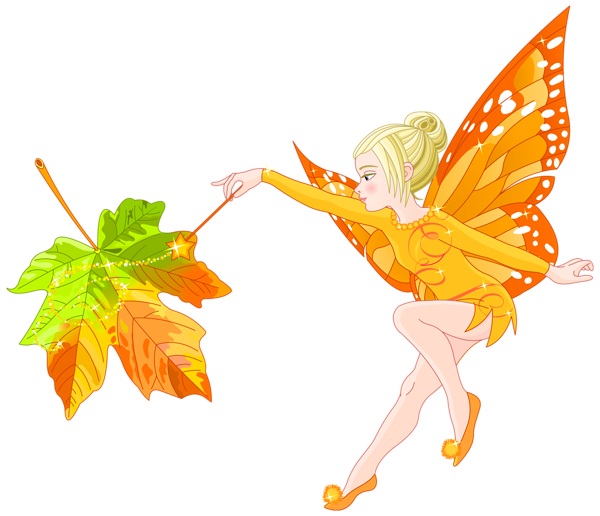 This png image - Autumn Fairy PNG Clipart Image, is available for free download
