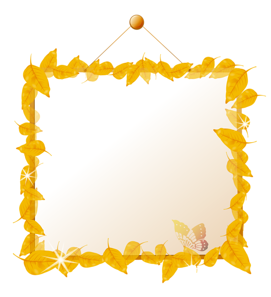 This png image - Autumn Frame PNG Image, is available for free download