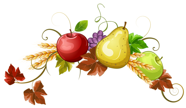This png image - Autumn Fruits Decoration Clipart PNG Image, is available for free download