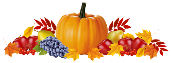This png image - Autumn Fruits and Leaves PNG Clipart Image, is available for free download