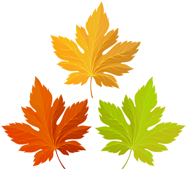 This png image - Autumn Leaves Deco Set PNG Clipart, is available for free download