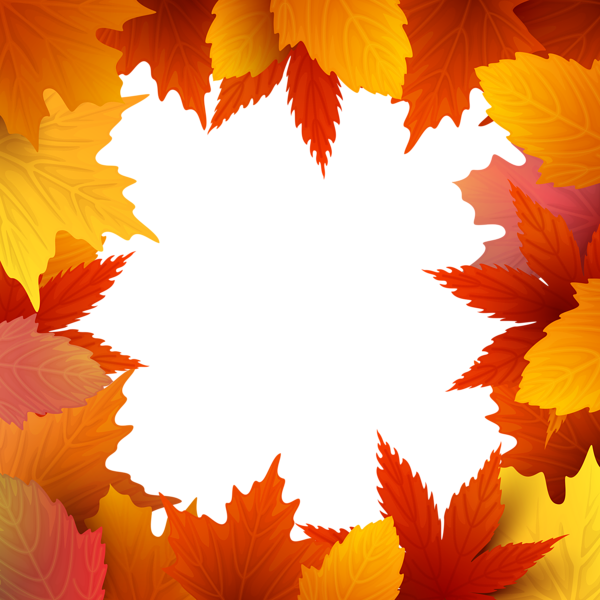 This png image - Autumn Leaves Frame Border PNG Clip Art, is available for free download