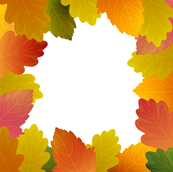 This png image - Autumn Leaves Frame Border PNG Clip Art Image, is available for free download