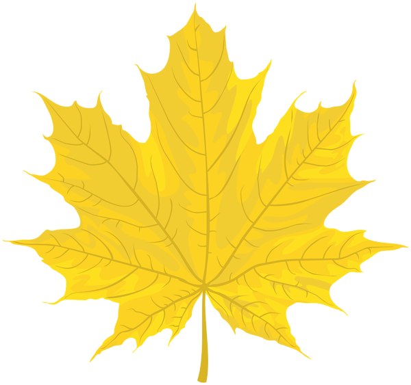 This png image - Autumn Yellow Leaf PNG Clipart, is available for free download