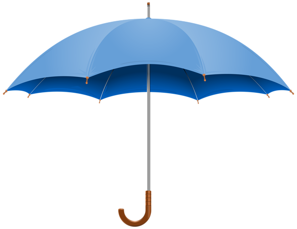 This png image - Blue Open Umbrella PNG Clipart Image, is available for free download