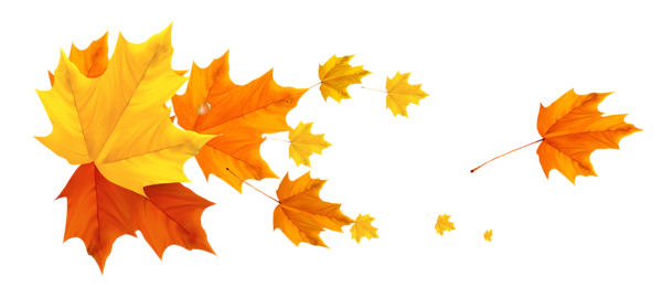 This png image - Deco Fall Leafs PNG Clipart Picture, is available for free download