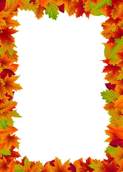This png image - Fall Border Frame PNG Clip Art Image, is available for free download