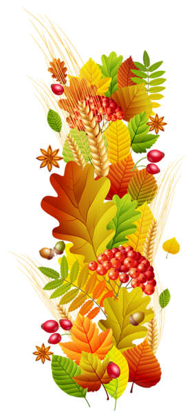 Fall Deco PNG Clipart Transparent Picture | Gallery Yopriceville - High ...