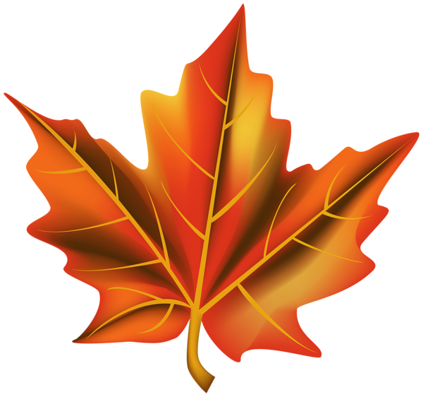 This png image - Fall Leaf Orange PNG Clipart, is available for free download