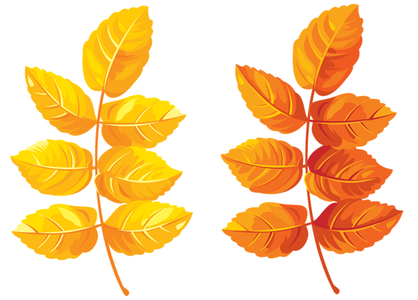 Fall Leaves Clipart PNG Image | Gallery Yopriceville - High-Quality