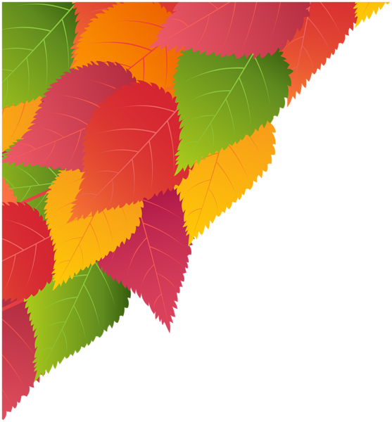 This png image - Fall Leaves Corner PNG Clip Art Image, is available for free download
