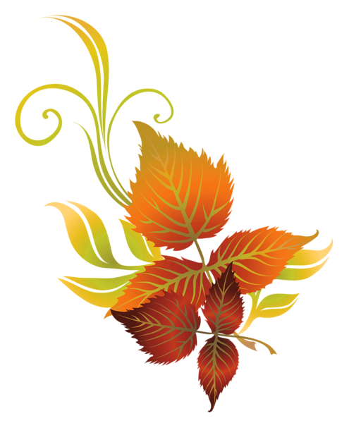 This png image - Fall Leaves Deco PNG Clipart Picture, is available for free download