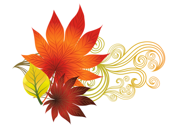 This png image - Fall Leaves Decoration PNG Clipart Picture, is available for free download
