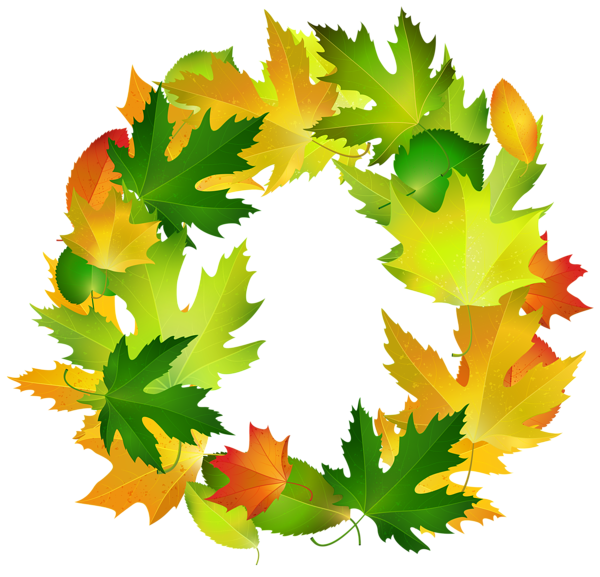 This png image - Fall Leaves Oval Border Frame PNG Clipart Image, is available for free download