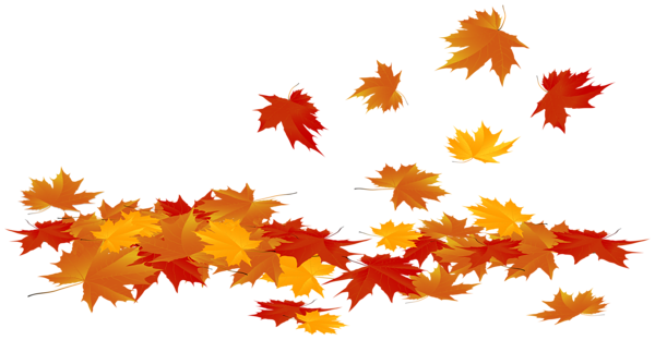 Fallen Autumn Leaves PNG Clip Art Image | Gallery Yopriceville - High